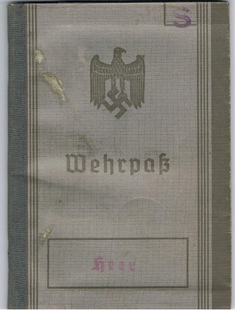 Wehrpass farmer Königswalde Zwickau