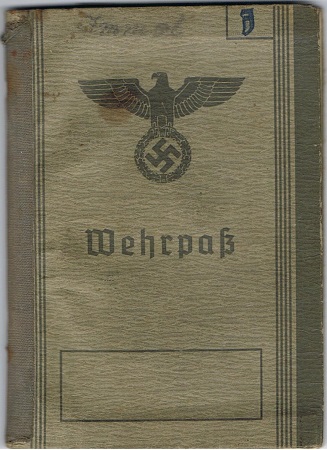 Wehrpass Schütze IR283 96.ID KIA 1941 Northern Russia