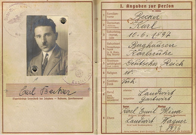 Wehrpass WW1 combatant Infanterie-Regiment 111 1916-1919 - Image 2