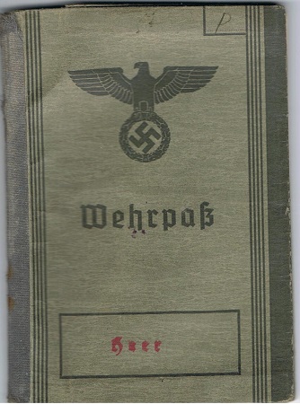 Wehrpass Fahnenjunker IR524 297.ID France Russia EK1