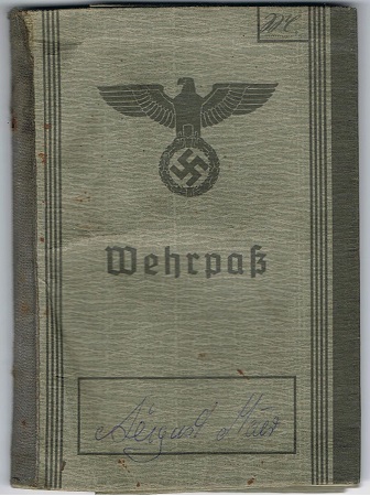 Wehrpass 1939 mechanic Deckbergen Schaumburg