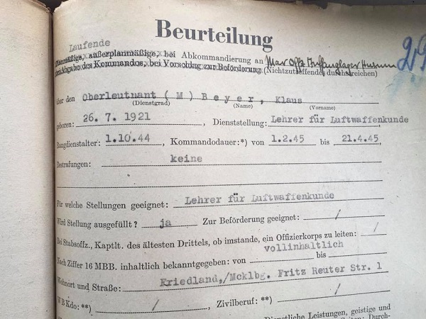 File Oberleutnant mine sweeper Luftwaffe naval recco. observer - Image 7