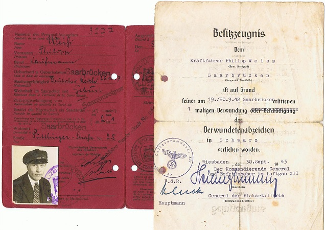 Group passes Army Artillery Russia AOK6 Luftwaffe Saarbrücken - Image 4