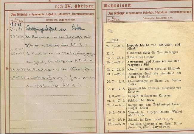 Group passes Army Artillery Russia AOK6 Luftwaffe Saarbrücken - Image 7
