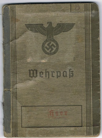 Wehrpass NCO Propaganda-Kompanie 612 Westwall 1940