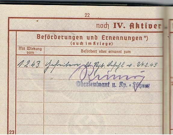 Wehrpass pioneer 34.Infanterie-Division Orel Brjansk KIA 1943 - Image 5