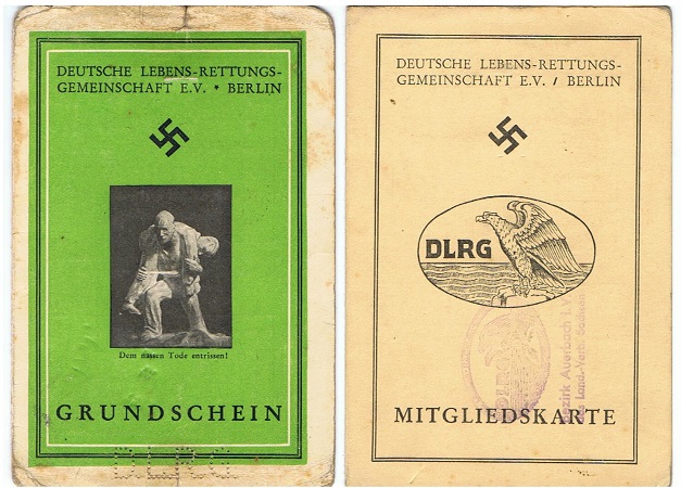 Passes and certificates school boy Auerbach 1941-1944 - Image 5