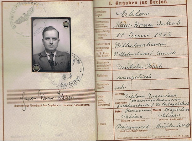 Wehrpass engineer Luftwaffe Flak soldier Duisburg 1943-1944 - Image 4
