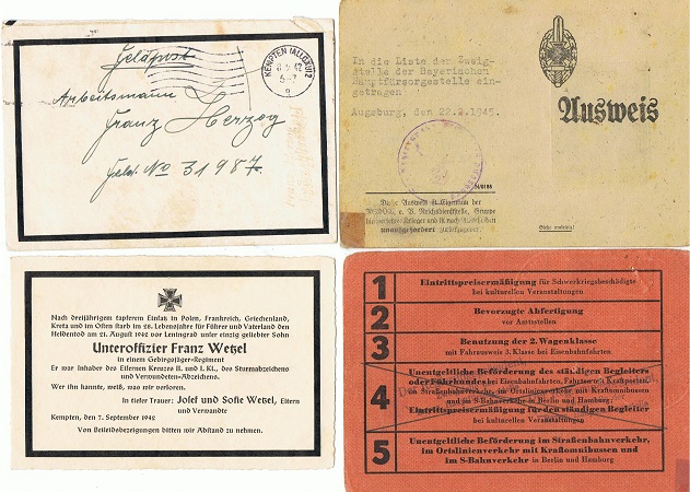 Group war disabled Gefreiter RAD and IR282 98.ID Russia - Image 3