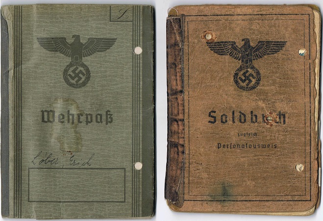 Passes Fahnenjunker Panzer-Artillerie 27.PD 356.ID Russia Italy