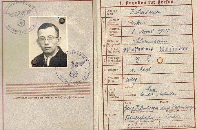 Wehrpass group Gefreiter Artillerie 299.ID France KIA Russia - Image 2