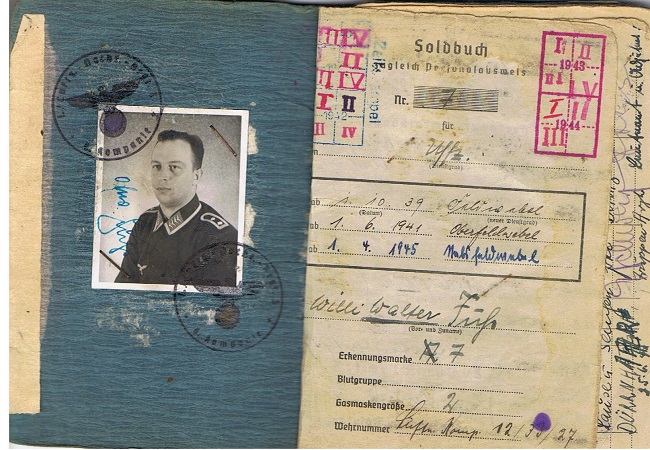 Group Sergeant Nachrichten Felddivision artillery and NSG5 - Image 2