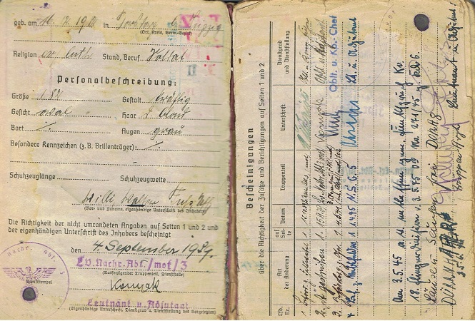 Group Sergeant Nachrichten Felddivision artillery and NSG5 - Image 3