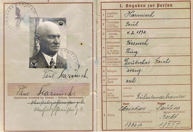 Wehrpass paymaster 1892-1942 WW1 WW2 Oberfeld-Zahlmeister - Image 2