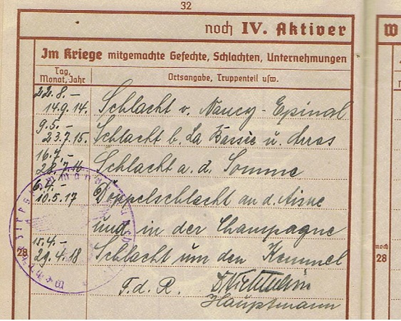 Wehrpass paymaster 1892-1942 WW1 WW2 Oberfeld-Zahlmeister - Image 7