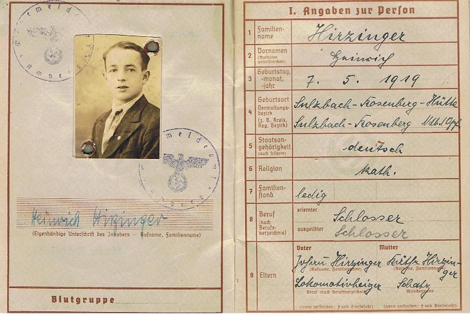 Soldbuch Wehrpass Flak-Regiment 27 Russia Krim Shield EK2 VWA - Image 5