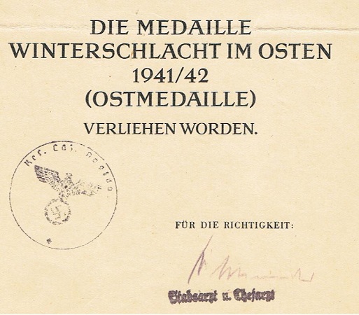 Three awards corporal GR312 206.ID Russia 1942-1943 - Image 4