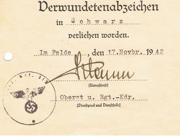 Three awards corporal GR312 206.ID Russia 1942-1943 - Image 6