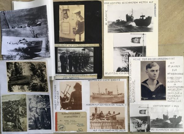 Veteran photo pages Matrose coastal patrol France Marseille Toul