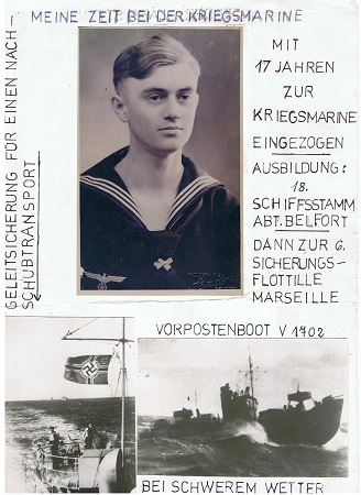Veteran photo pages Matrose coastal patrol France Marseille Toul - Image 3