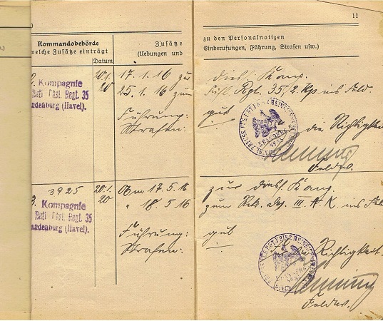 Militärpass Musketier Füssilier Somme Aisne Champagne Luik - Image 6