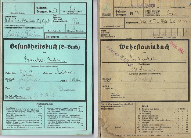 Wehrstammbuch Feldwebel Kampf-Geschwader 3 KG3 KIA 1939 - Image 2