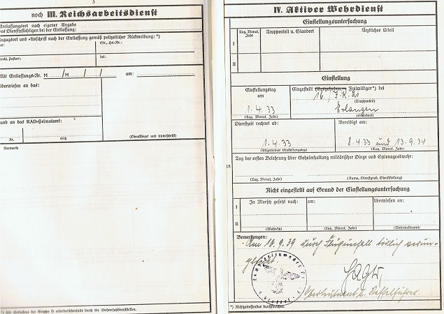 Wehrstammbuch Feldwebel Kampf-Geschwader 3 KG3 KIA 1939 - Image 4