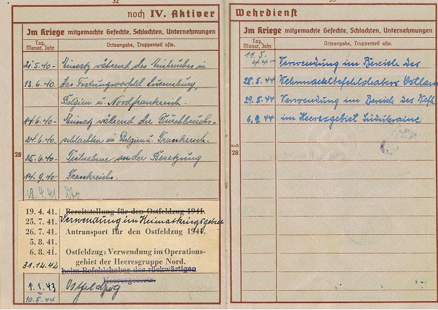 Wehrpass NCO Kraftfahr-Instandsetzungs-Park 601 KIA Romania - Image 5