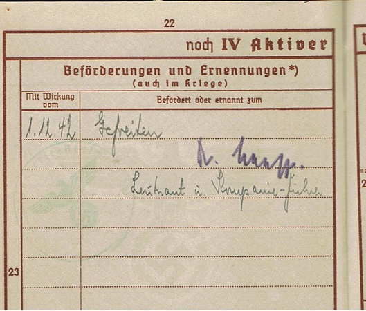 Wehrpass Gefreiter Infanterie 96.ID MIA Northern Russia Ladoga - Image 5