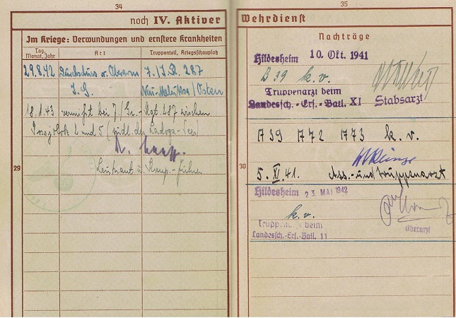 Wehrpass Gefreiter Infanterie 96.ID MIA Northern Russia Ladoga - Image 7