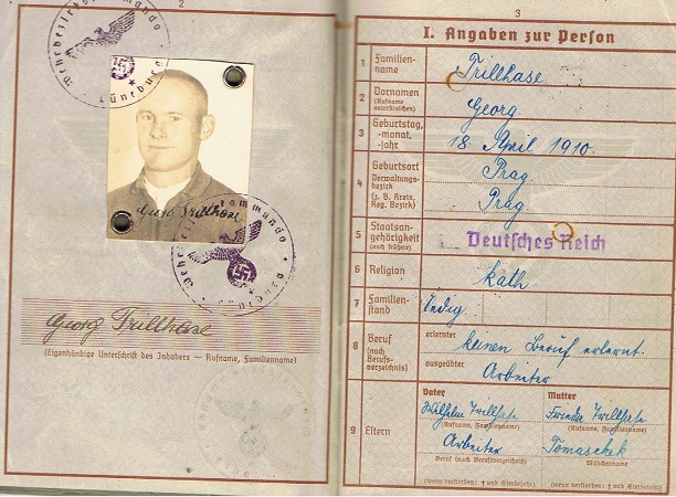 Wehrpass IG gunner 269.ID 131.ID 24.ID KIA 1942 Leningrad - Image 2