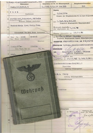 Wehrpass corporal Feldstraf-Gefangenen-Abteilung 14 Russia
