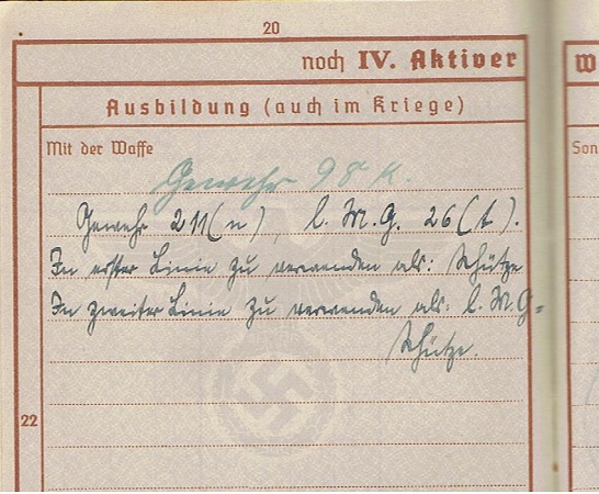 Wehrpass corporal Feldstraf-Gefangenen-Abteilung 14 Russia - Image 5