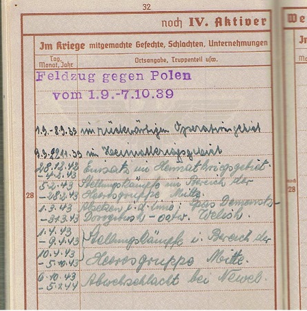 Wehrpass corporal Feldstraf-Gefangenen-Abteilung 14 Russia - Image 7