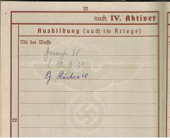 Wehrpass Obergefreiter IR313 337.Infanterie-Division KIA 1943 - Image 4