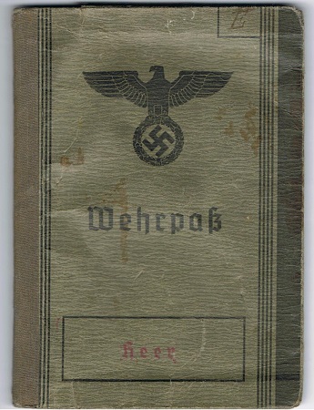 Wehrpass Hauptmann WW1 Austria WW2 POW camp Ukrain Germany