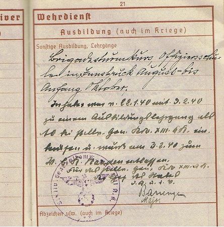 Wehrpass Hauptmann WW1 Austria WW2 POW camp Ukrain Germany - Image 4