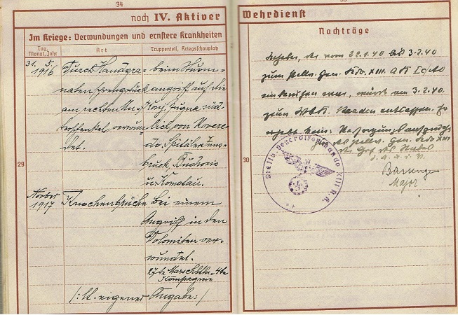 Wehrpass Hauptmann WW1 Austria WW2 POW camp Ukrain Germany - Image 6