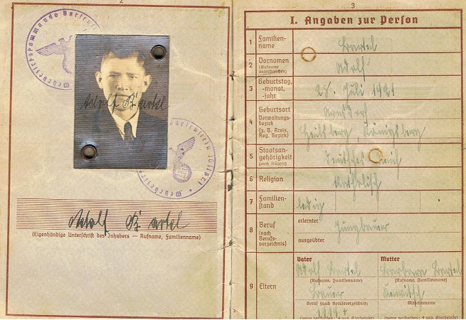 Wehrpass gefreiter IR505 291.ID Northern Russia 1941 ISA VWA - Image 2