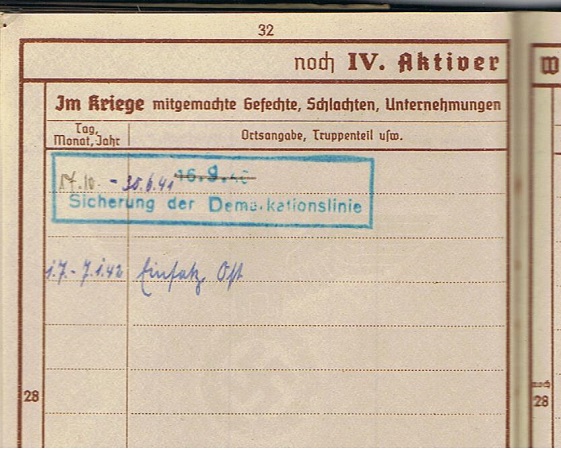 Wehrpass Gefreiter IR470 260.Infanterie-Division KIA 1942 Moscow - Image 6