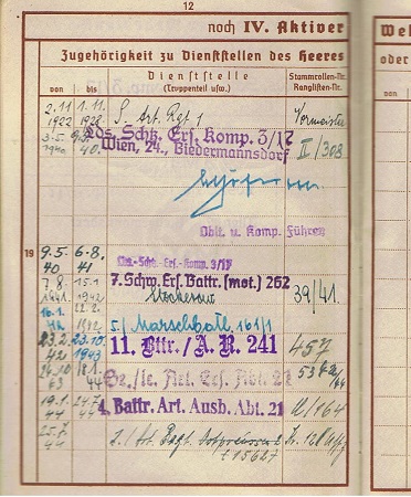 Wehrpass Wachtmeister Artillerie Russia 161.ID 355.ID 562.VGD - Image 3