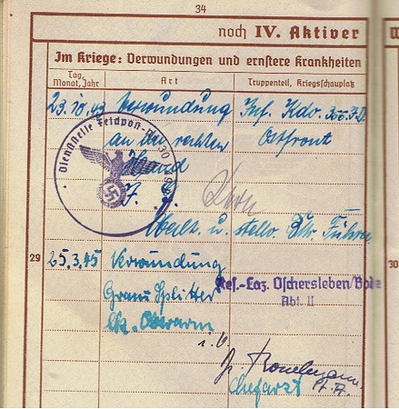 Wehrpass Wachtmeister Artillerie Russia 161.ID 355.ID 562.VGD - Image 6