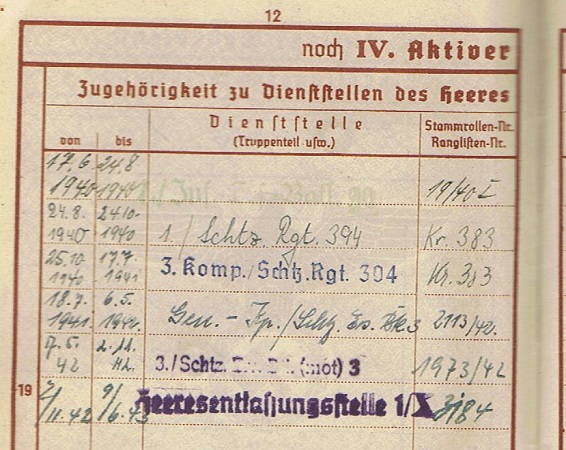 Wehrpass Panzerjäger 3.Panzer-Division Middle Russia VWA Gold - Image 3