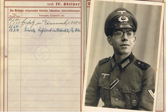 Wehrpass Panzerjäger 3.Panzer-Division Middle Russia VWA Gold - Image 5