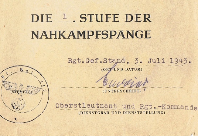 CCC EK1 group 5 awards NCO IR185 87.Infanterie-Division Russia - Image 5