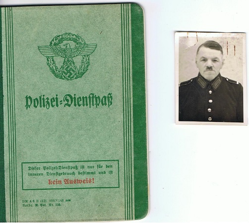 Police pass Rottwachtmeister Gendarmerie Tittmoning - Image 2
