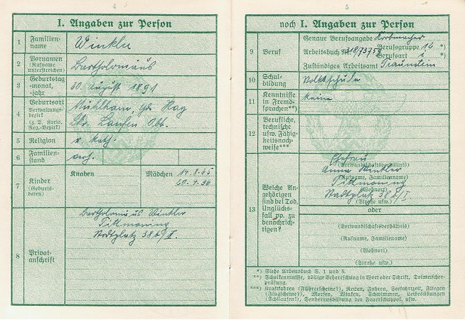 Police pass Rottwachtmeister Gendarmerie Tittmoning - Image 4