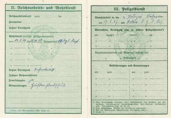 Police pass Rottwachtmeister Gendarmerie Tittmoning - Image 5