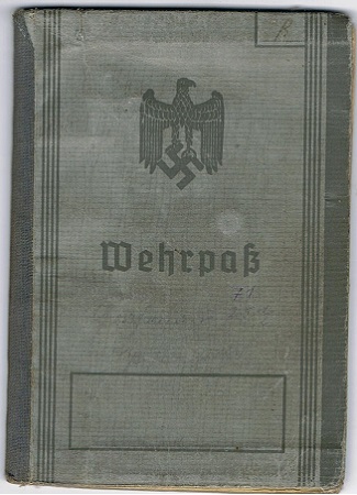 Wehrpass 1937 tailor Grafenau