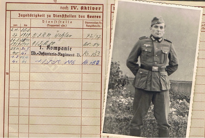 Wehrpass group Feldwebel Infanterie 34.ID 112.ID KIA Russia 1941 - Image 3